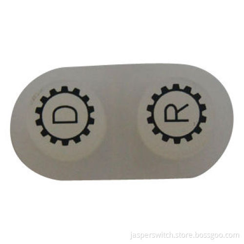 Custom-design clear silicone rubber keypads